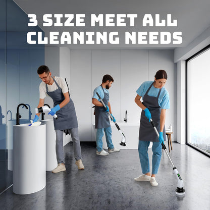 Rechargeable Electric Cleaning Brush for Kitchen and Bathroom
