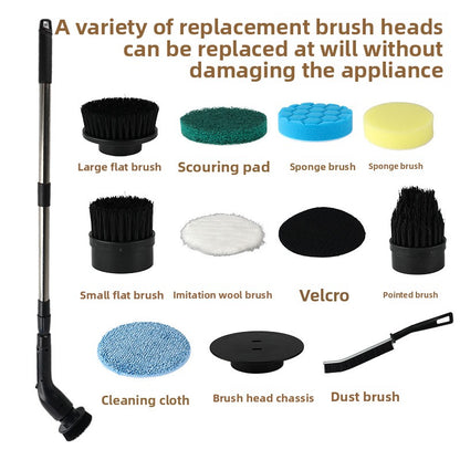 Rechargeable Electric Cleaning Brush for Kitchen and Bathroom