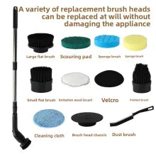 AuraClean™ Electric Spin Scrubber – Cordless Power Cleaning Brush